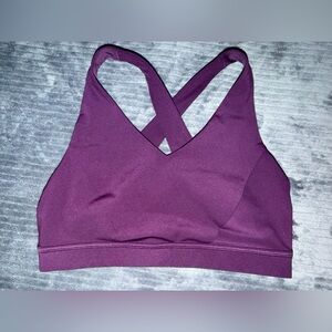Lululemon Envital Sports Bra D/DD Dramatic Magenta New w/o Tags 10 34